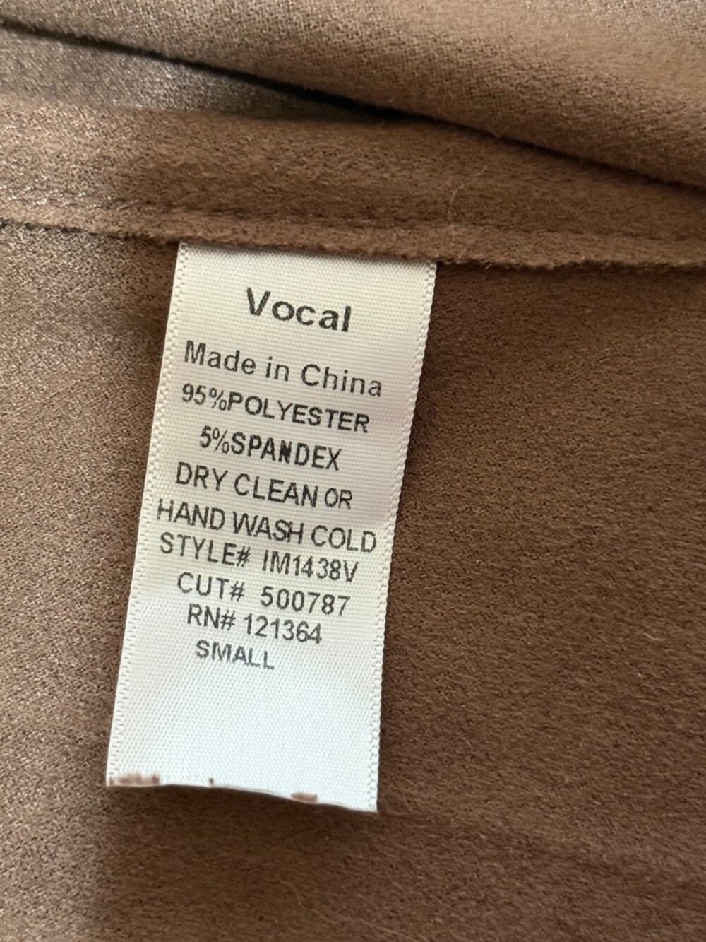 Vocal Western Duster size Small - Picture 6 of 7